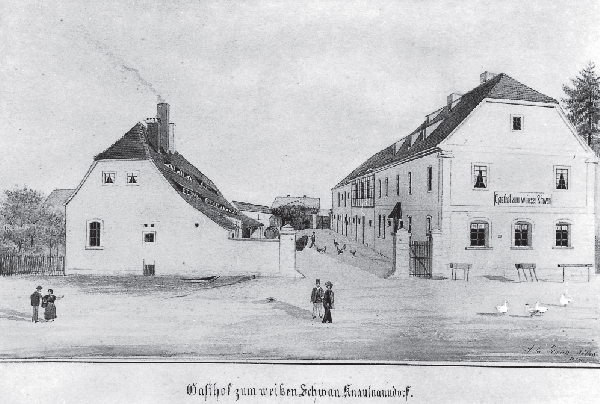 Der Gasthof „Zum Weißen Schwan“